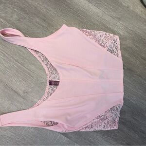 Adore Me Pink Lace Bralette